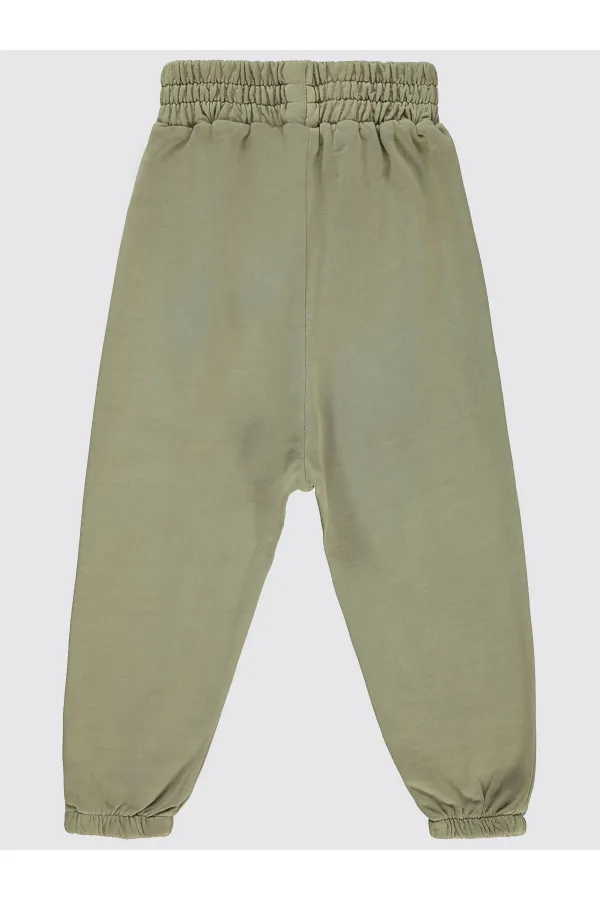 Bas de survêtement garçon 2-5 ans, couleur pierre - Lot