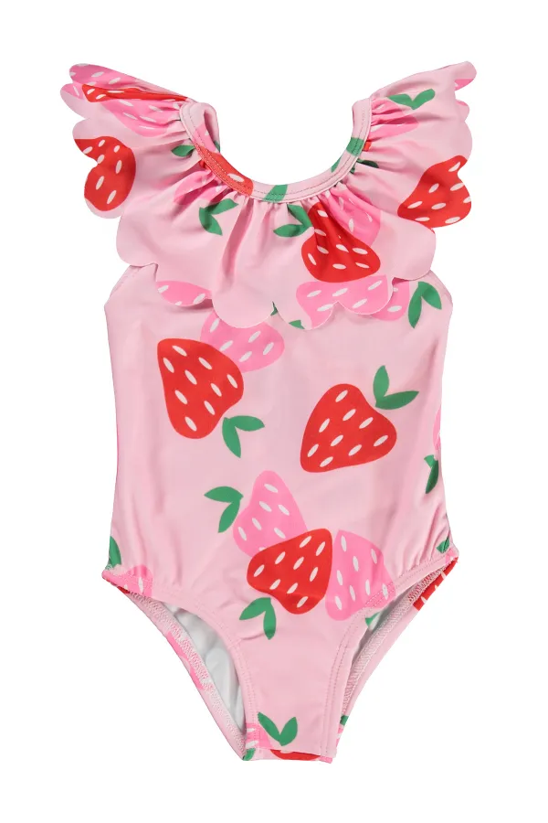 Kız Çocuk Mayo Set 6-13 Yaş Pembe - Paket