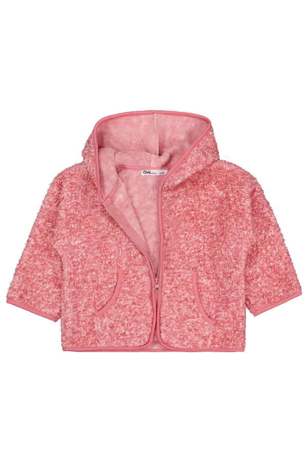 Kız Çocuk Hırka 2-5 Yaş Pembe - Paket