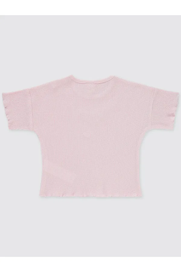 Lot de T-shirts roses pour bébé (0-24 mois)