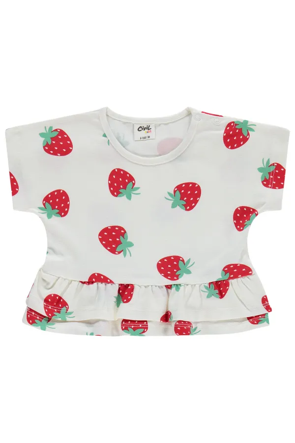 Bebek Takım 6-18 Ay Ekru - Paket