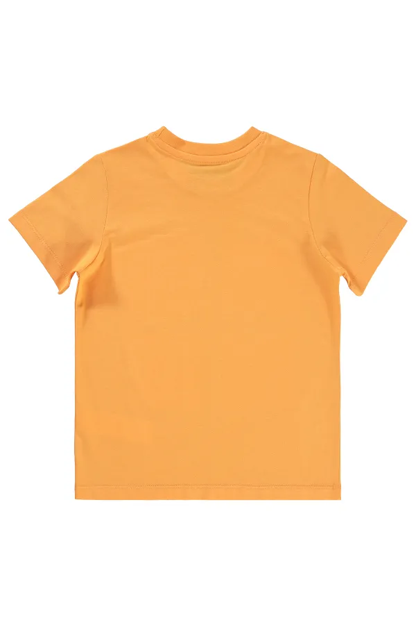 Boys T-Shirt 10-13 Years Old Orange - Pack