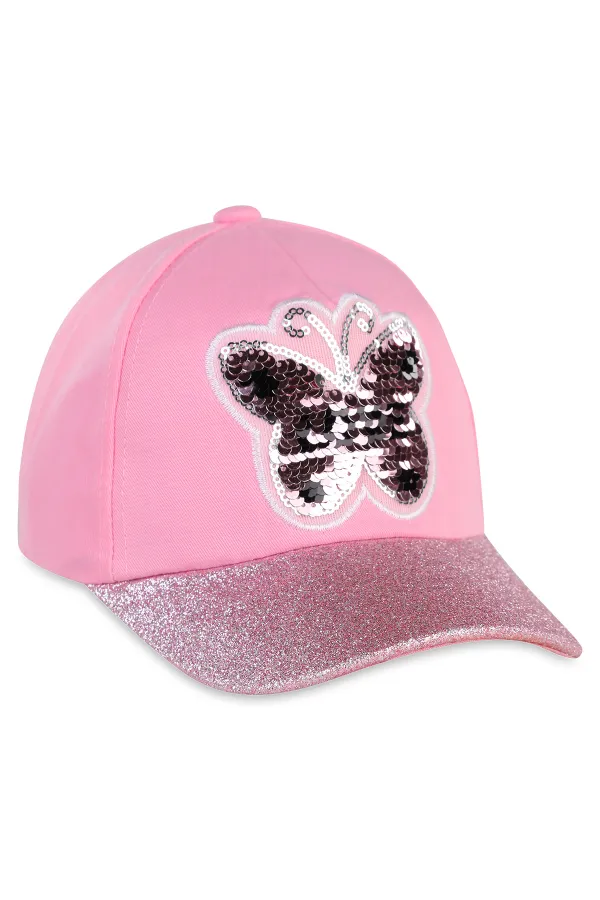 Kız Çocuk Şapka Bere 6-9 Yaş Pembe - Paket