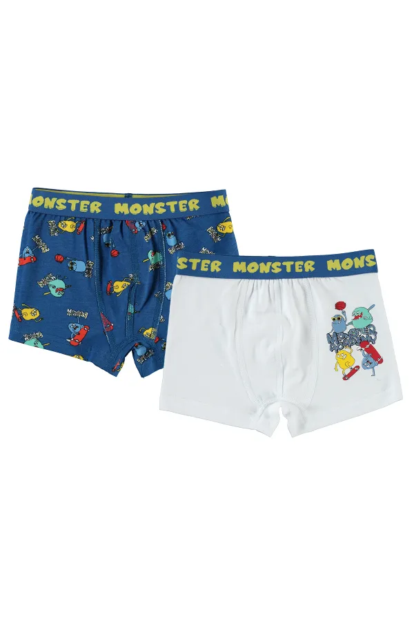 Boxers pour garçons de 2 à 9 ans, taille standard - Emballage civil