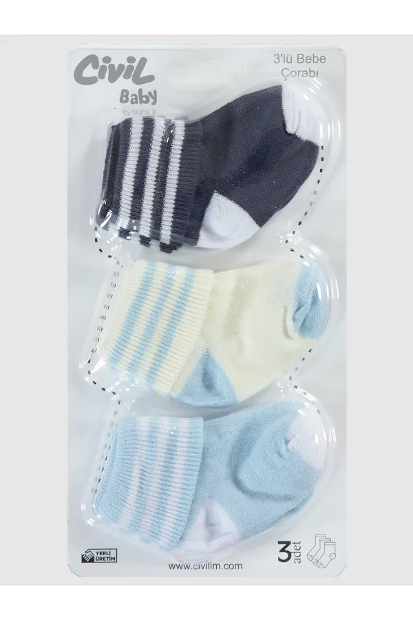Lot de chaussettes bébé 0-24 mois - Taille standard Lot de chaussettes bébé 0-24 mois - Taille standard