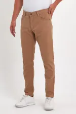 Pantalon classique décontracté à 5 poches pour homme