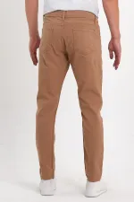 Pantalon classique décontracté à 5 poches pour homme