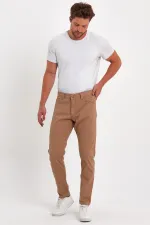 Pantalon classique décontracté à 5 poches pour homme