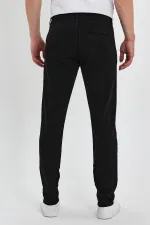 Pantalon chino classique à 5 poches pour homme
