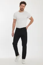 Pantalon classique flexible coupe slim pour homme