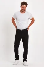 Jean classique flexible à 5 poches pour homme