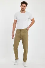 Erkek Slim Fit Esnek Klasik Pantolon