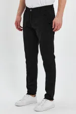 Pantalon chino classique à 5 poches pour homme