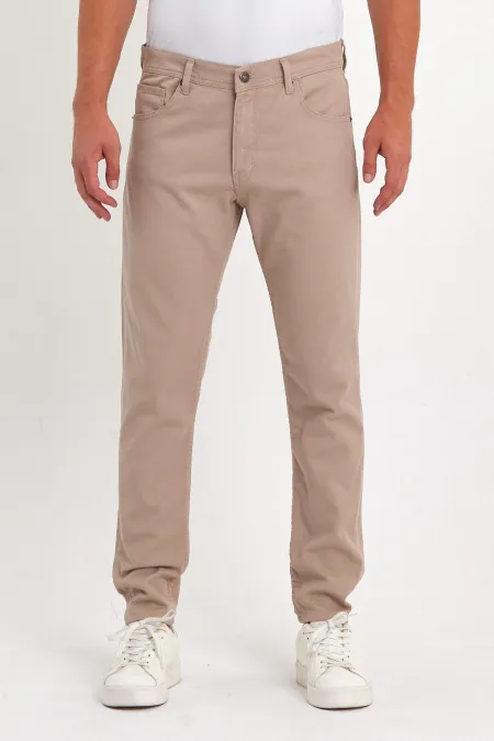 Pantalon classique décontracté à 5 poches pour homme