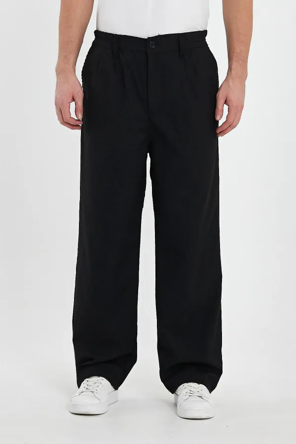 Men's Oversize Flexible Baggy Trousers