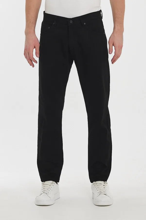 Pantalon classique flexible coupe slim pour homme