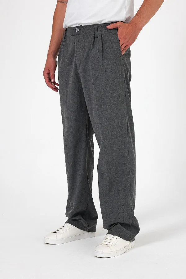 Men's Oversize Flexible Baggy Trousers