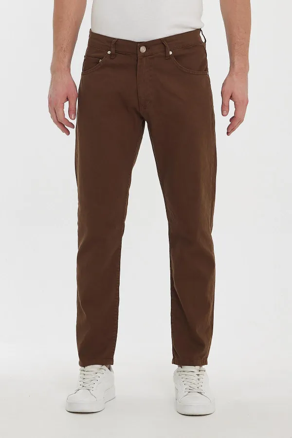 Erkek Slim Fit Esnek Klasik Pantolon