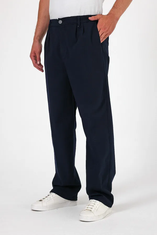 Men's Oversize Flexible Baggy Trousers