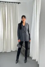 Toptan Füme Blazer Ceket