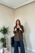 Veste léopard en gros