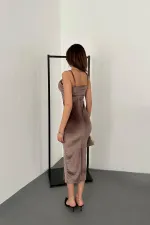 Robe en velours de vison en gros