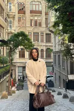 Toptan Camel Tüylü Yumoş Kaban