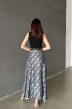 Wholesale Black Plaid Skirts