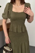 Toptan Haki Gipeli Keten Takım