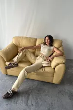 Wholesale Mustard Straightmania Jeans