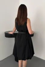 Robe ballon noire confortable en gros