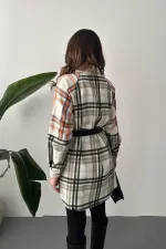 Toptan Mint Oduncu Gömlek Elbise