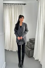 Toptan Füme Blazer Ceket