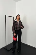 Wholesale Black Plaid Jackets