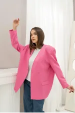 Jupe-veste élastique rose en gros