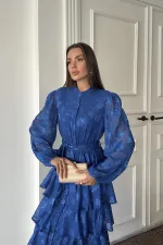 Robe superposée à rayures Saxe Walloon en gros