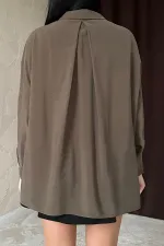 Toptan Haki Salaş Gömlek