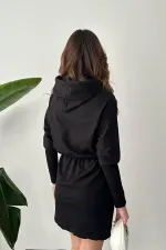 Toptan Siyah Sweatshirt Spor Elbise