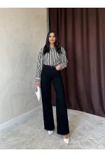 Toptan Siyah Comfy Jeans Pantolon