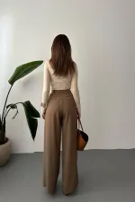 Pantalons de confort plissés Moccah en gros