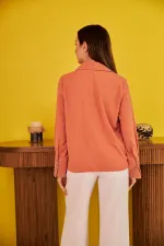 Chemise Jessica Stone à poignets larges en gros