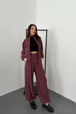 Toptan Mürdüm İkili Modal Takım