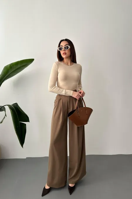 Pantalons de confort plissés Moccah en gros