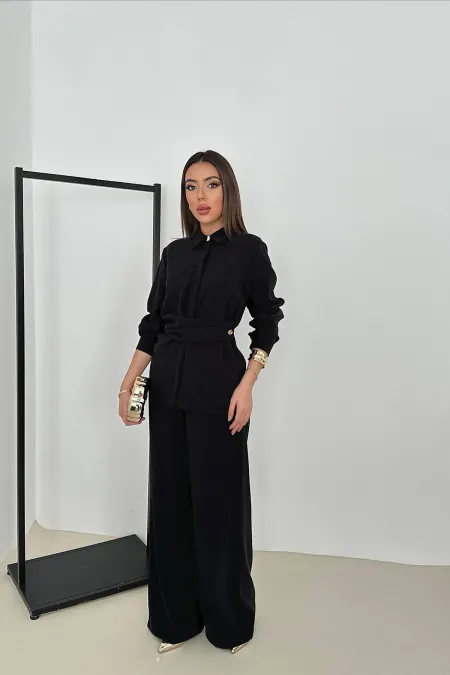 Toptan Siyah İkili Takım