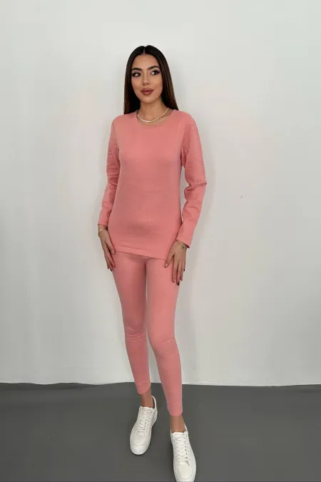 Toptan Pembe Çift Taraflı Termal Takım