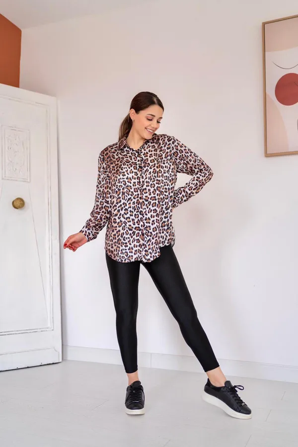 Toptan Desenli Desenli Gömlek