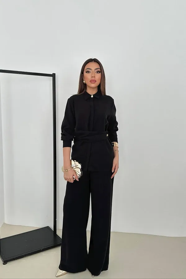 Toptan Siyah İkili Takım