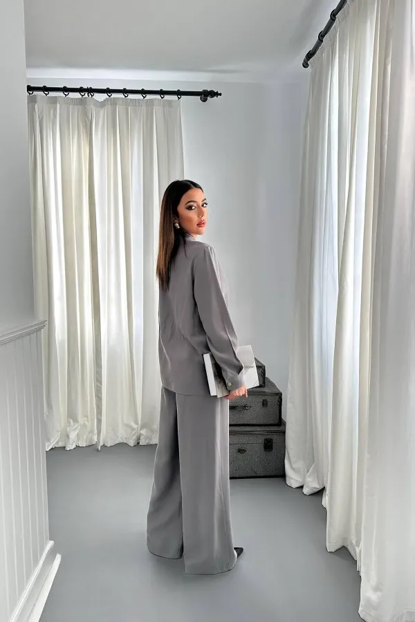 Toptan Gri İkili Takım