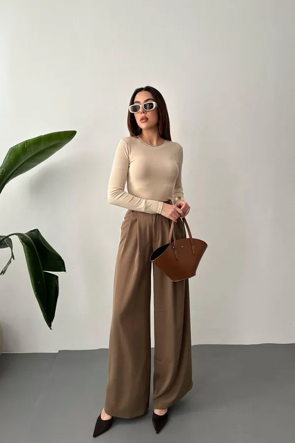 Pantalons de confort plissés Moccah en gros