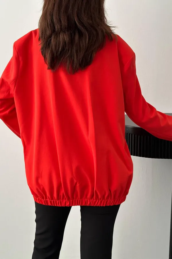 Jupe élastique corail en gros